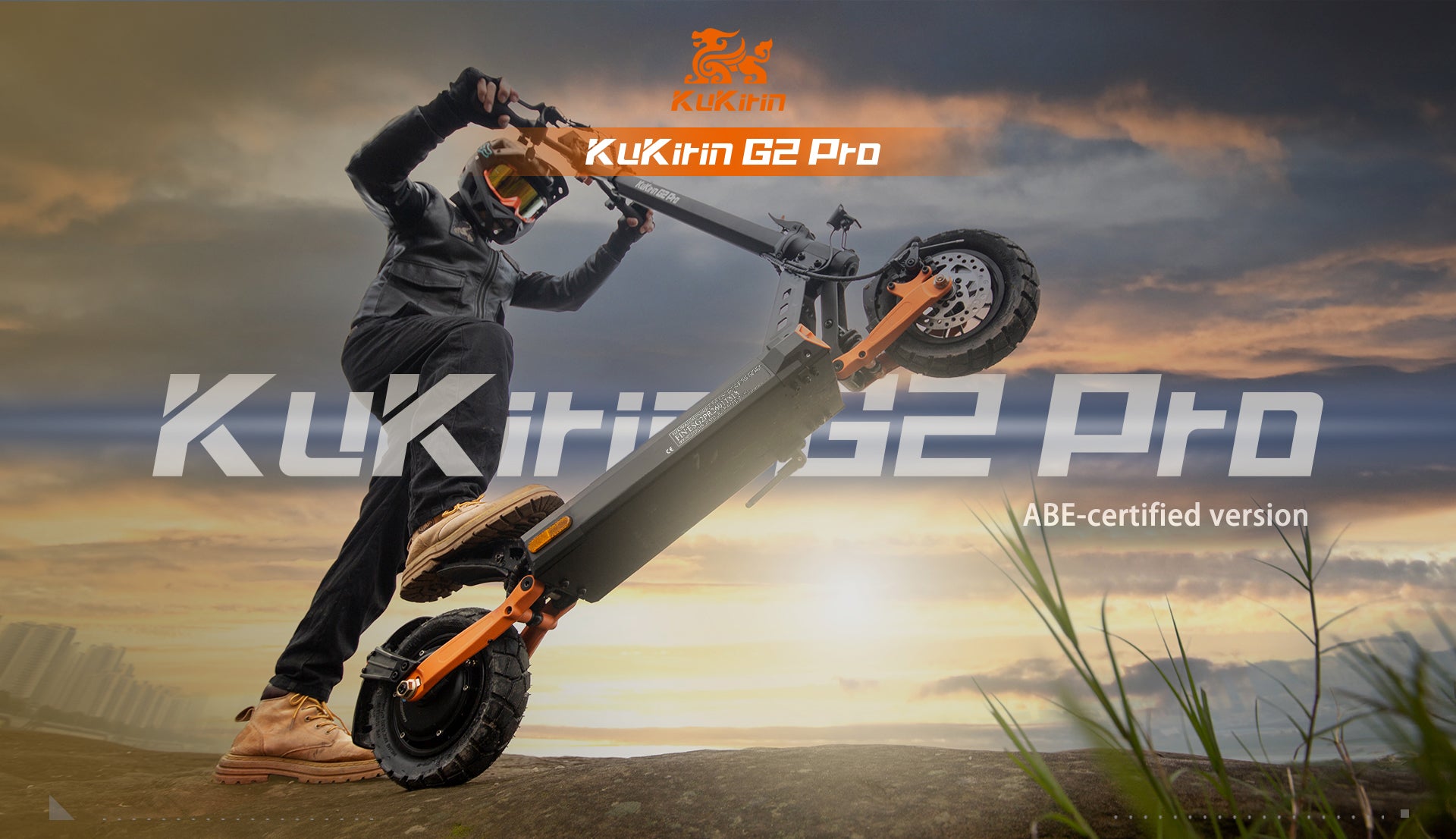 KuKirin G2 Pro ABE 48V 500W 15.6Ah Electric Scooter
