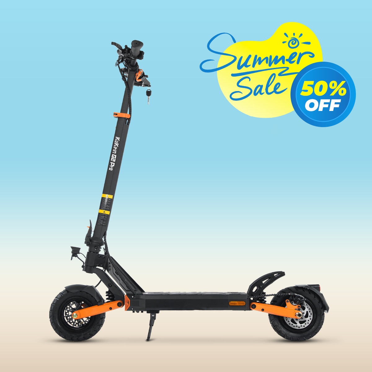 KuKirin G2 Pro VMP Budget Electric Scooter Designed for Daily City Commuting – DGT Certified