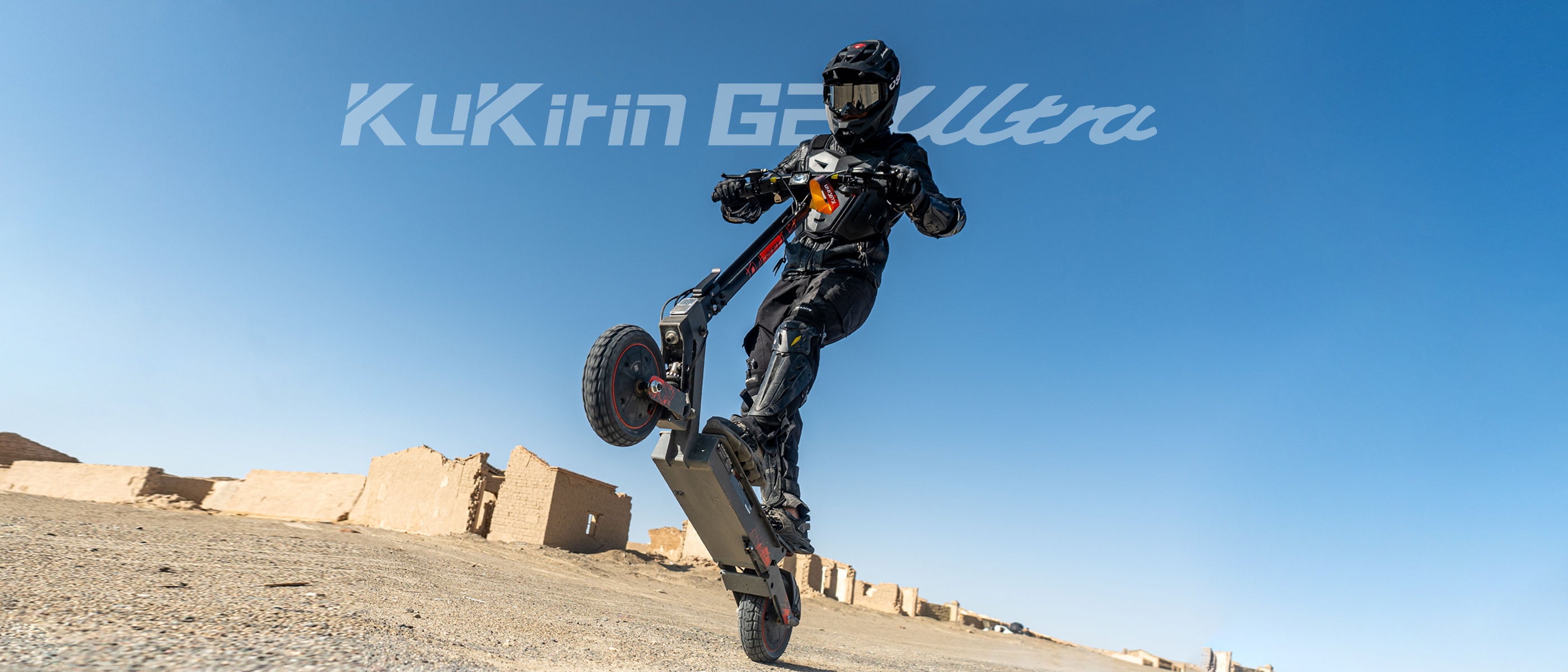 KuKirin G2 Ultra electric scooter with dual 800W motors and 10-inch off-road tires