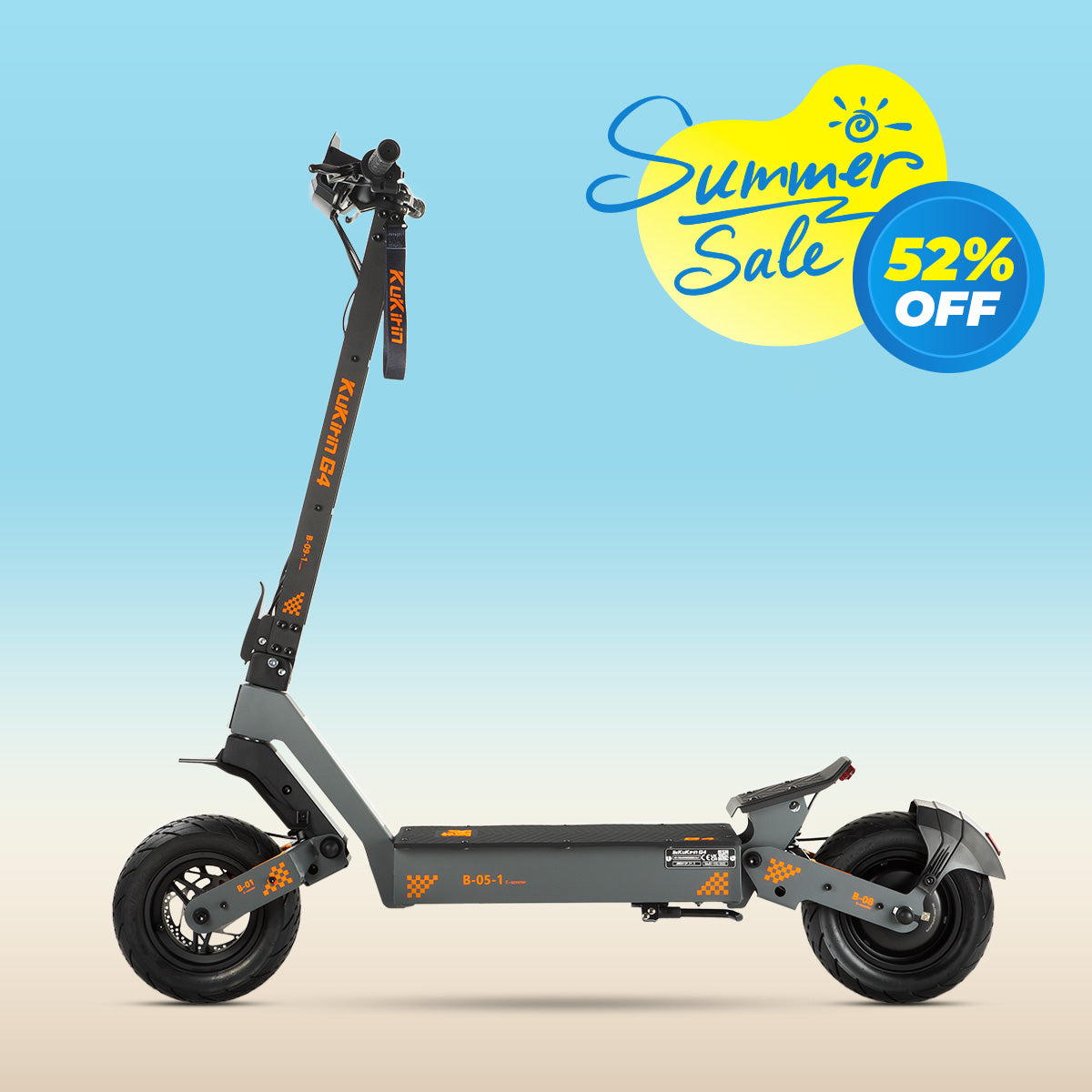KuKirin G4 Fastest Off Road Electric Scooters 2026