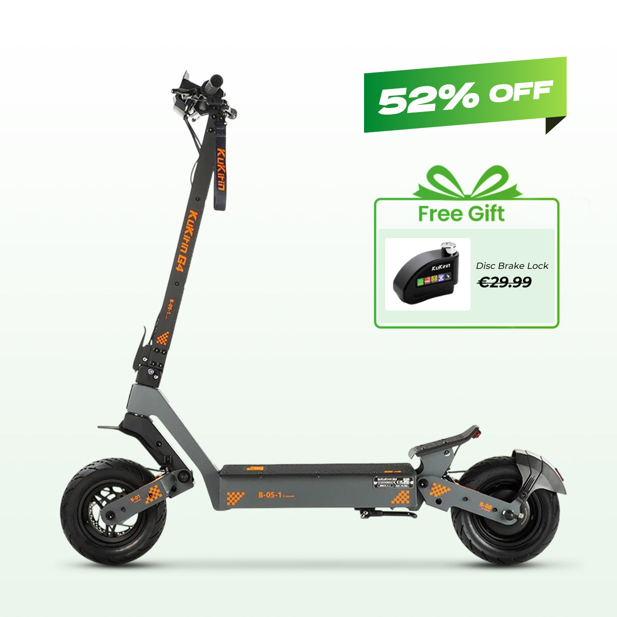 KuKirin G4 Fastest Off Road Electric Scooters