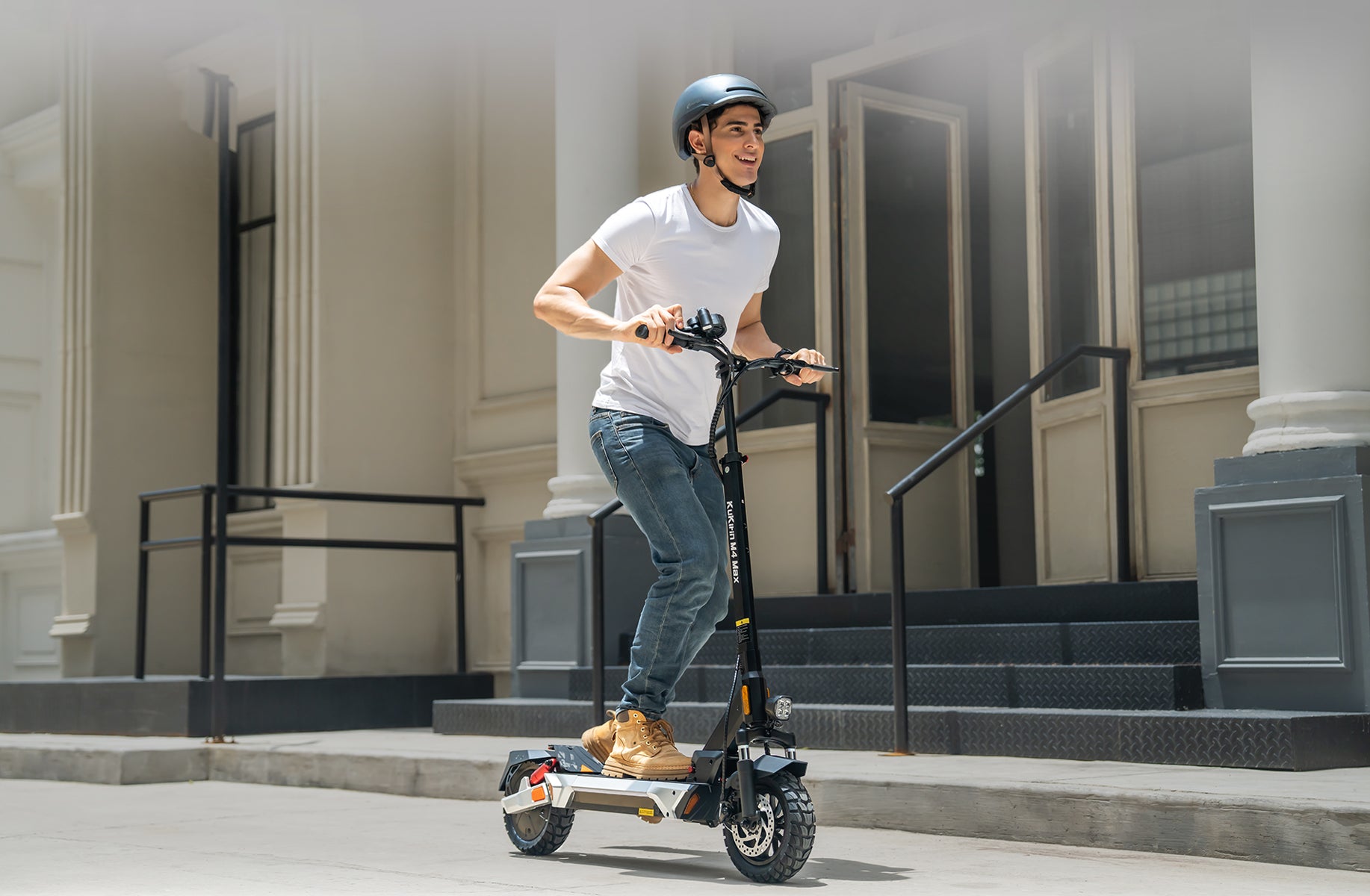 KuKirin M4 Max Off Road Electric Scooter for Adults with Shock Absorption