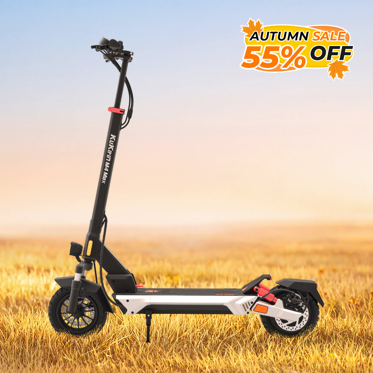 KuKirin M4 Max Electric Motor Scooter for Adults with 800W Motor and 45 kmh Speed