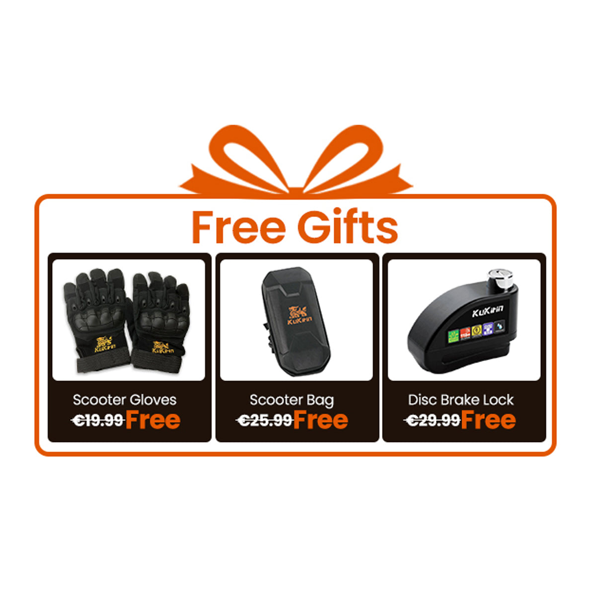 KuKirin Black Friday Free Gifts