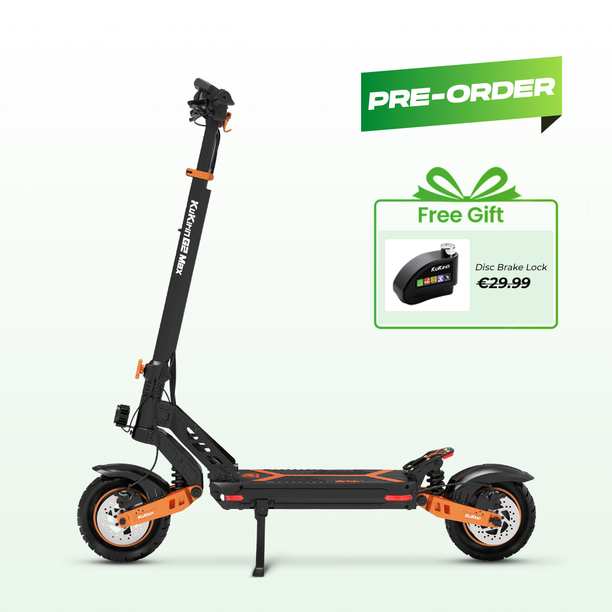 KuKirin G2 Max Off-Road Electric Scooter for Adults