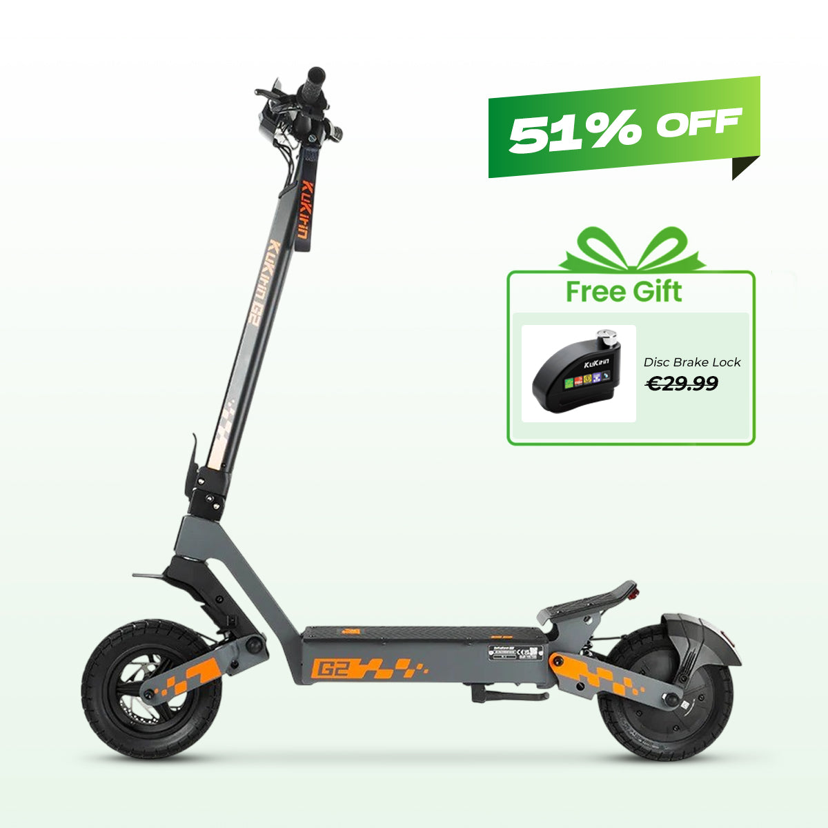 KuKirin G2 Fast Electric Scooter For Adults