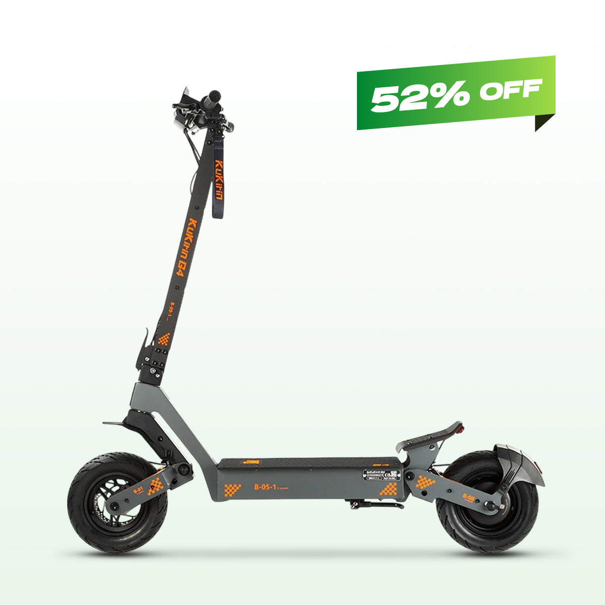 electric pedal scooters KuKirin G4 Off-road Electric Scooter