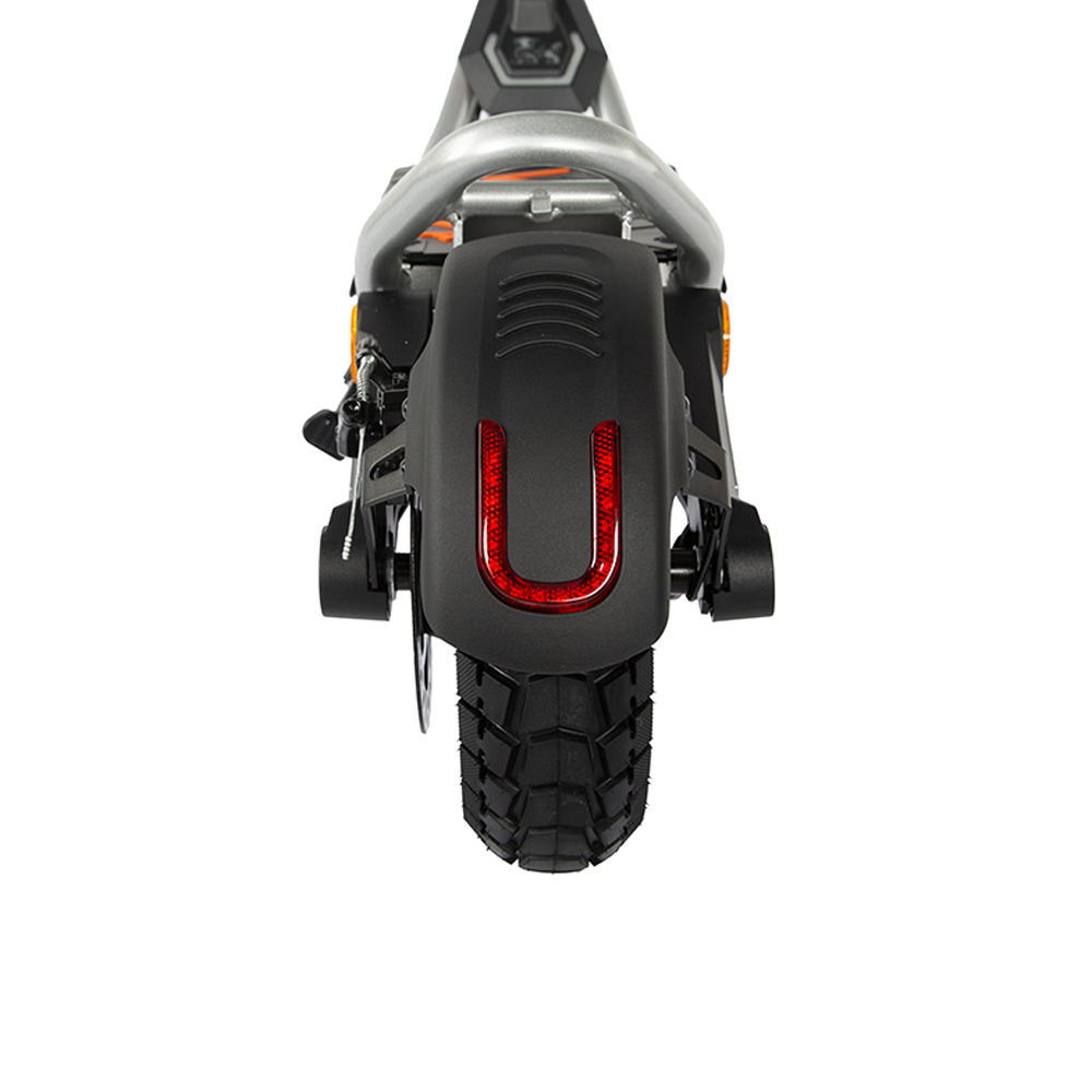 KuKirin A1 electric commuter scooter-Silver color