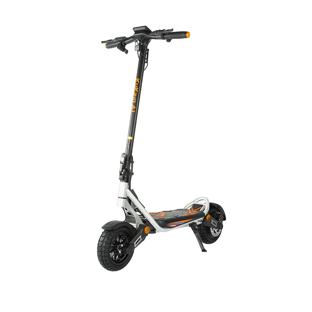 KuKirin A1 adult commute scooter-Silver color