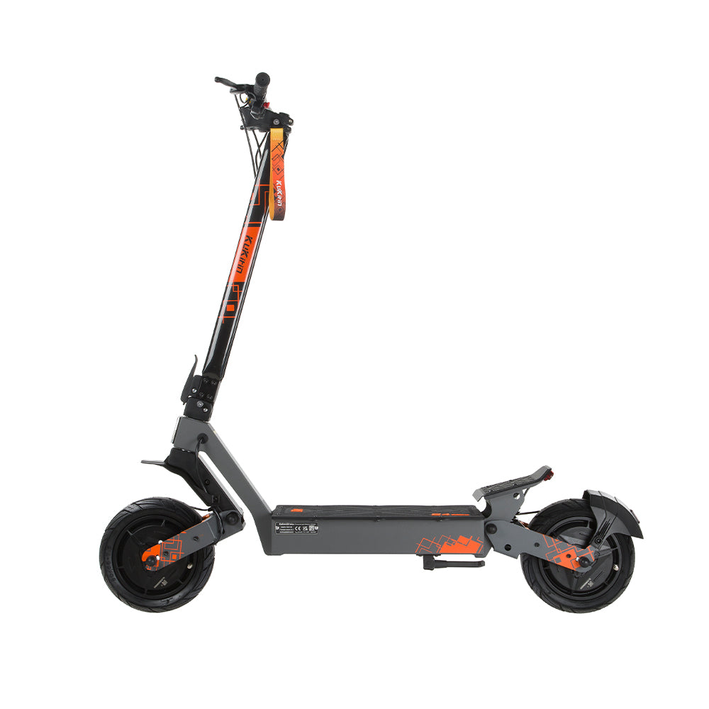 Front Side View of Kukirin G4 Ultra Off-Road Electric Scooter for Adults with Redesigned Stem