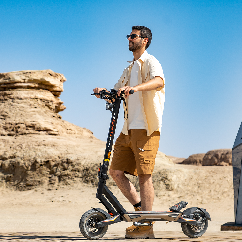 KuKirin T3 E Scooter Off Road For Adults-With large Wheels