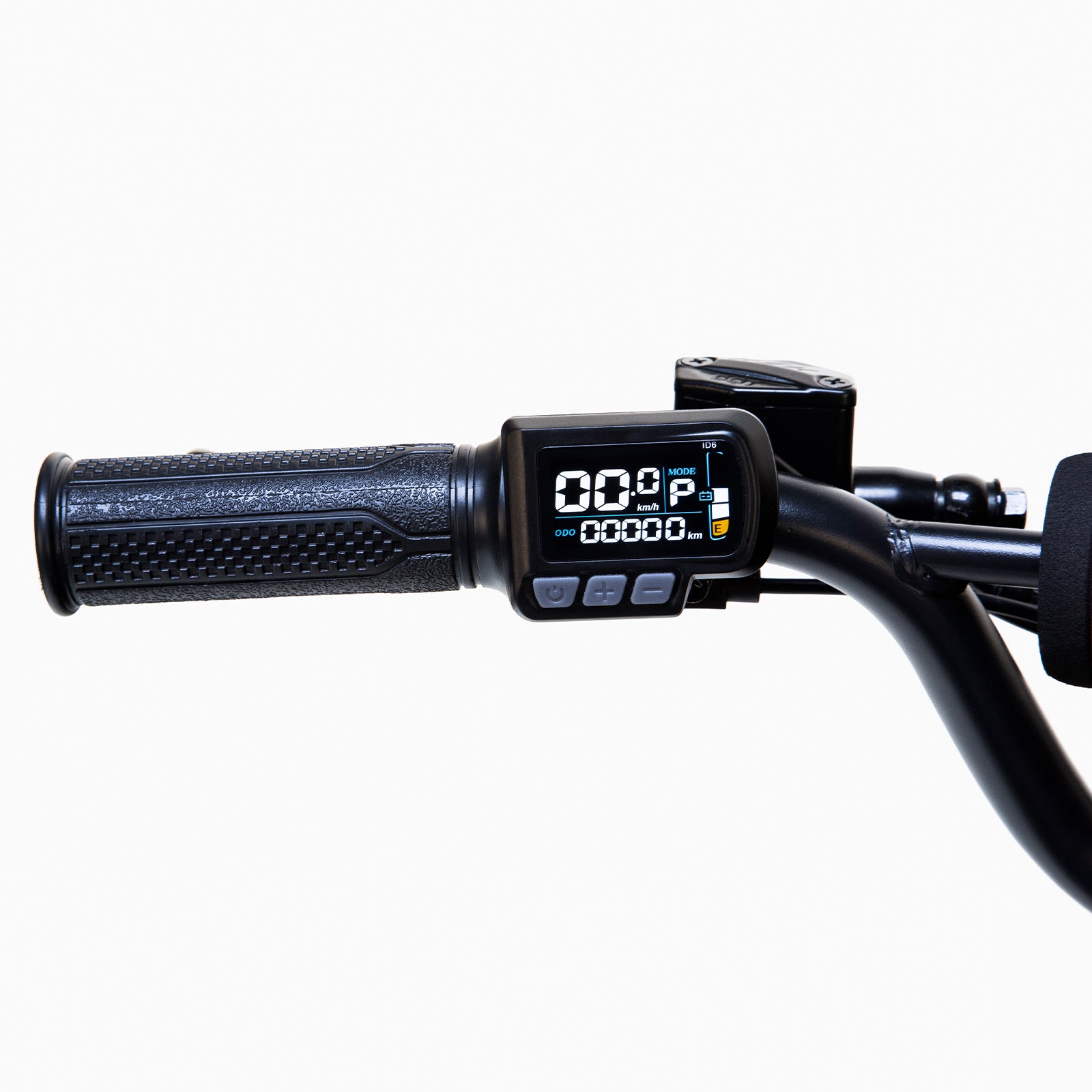 LED headlight and tail light system on KuKirin X1 for night off-road riding