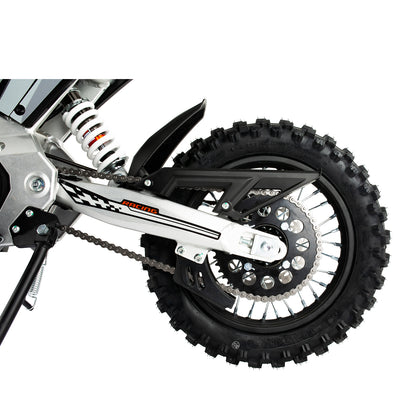 KuKirin X1 off-road tires 14-inch front and 12-inch rear for maximum grip