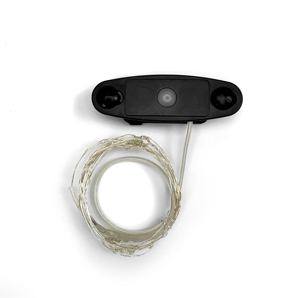 Feux de roue de vélo bleus (2 pièces, sans batterie)